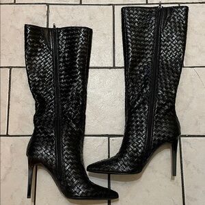 I.N.C. International Concepts
Women's Savonia Woven Knee High Boots 9